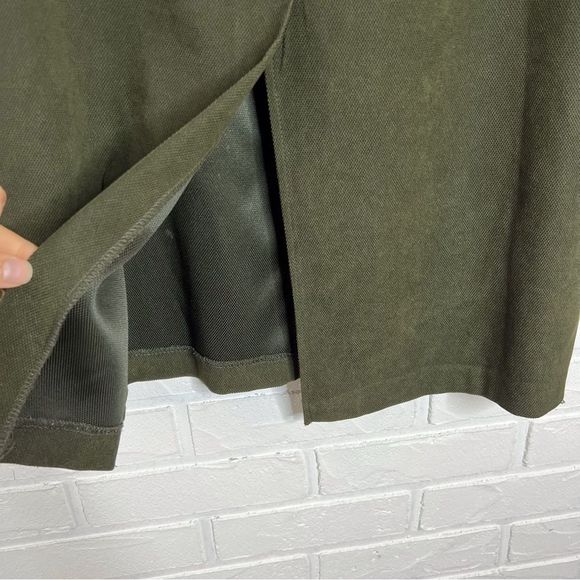 SOLD Vintage forest green maxi skirt 15 - Picture 7 of 10